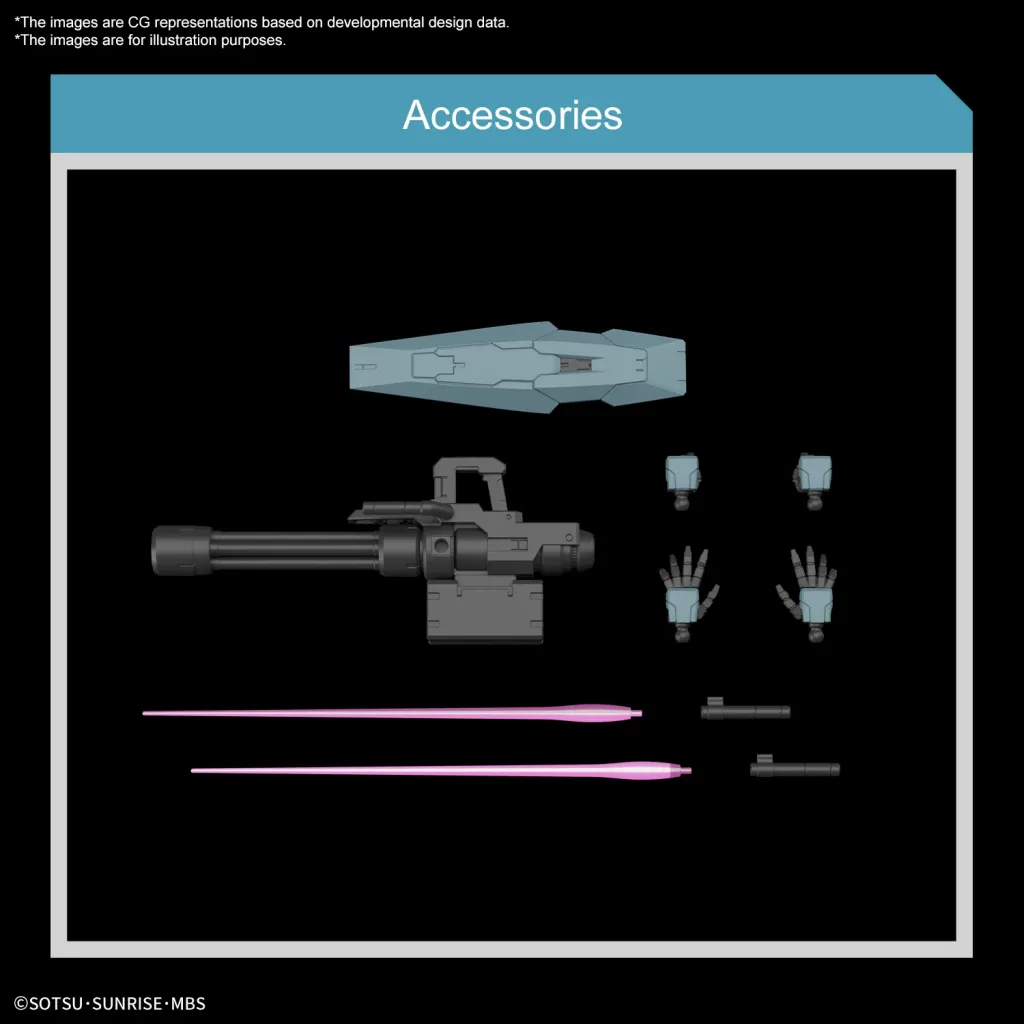 THE WITCH FROM MERCURY - HG 1/144 Gundam LFRITH UR - Model Kit